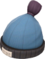Painted Boarder's Beanie 51384A Classic Demoman BLU.png