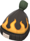 Painted Boarder's Beanie 424F3B Personal Pyro BLU.png