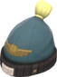 Painted Boarder's Beanie F0E68C Brand Soldier BLU.png