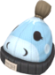 Painted Boarder's Beanie 7C6C57 Brand Pyro BLU.png