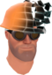 Painted Defragmenting Hard Hat 17% 2F4F4F.png