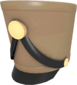 Painted Stout Shako 7C6C57.png