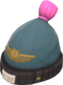 Painted Boarder's Beanie FF69B4 Brand Soldier BLU.png