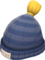 Painted Boarder's Beanie E7B53B Personal Spy BLU.png