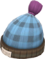 Painted Boarder's Beanie 7D4071 Personal Sniper BLU.png