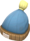 Painted Boarder's Beanie F0E68C Classic Pyro BLU.png