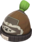 Painted Boarder's Beanie 729E42 Brand Demoman BLU.png