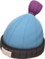 Painted Boarder's Beanie 7D4071 Classic Sniper BLU.png