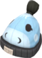 Painted Boarder's Beanie 2D2D24 Brand Pyro BLU.png