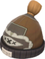 Painted Boarder's Beanie A57545 Brand Demoman BLU.png