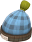Painted Boarder's Beanie 808000 Personal Sniper BLU.png