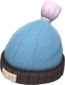 Painted Boarder's Beanie D8BED8 Classic Sniper BLU.png