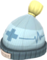 Painted Boarder's Beanie F0E68C Personal Medic BLU.png