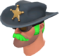Painted Sheriff's Stetson 32CD32 BLU.png