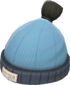 Painted Boarder's Beanie 2D2D24 Classic Engineer BLU.png