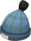 Painted Boarder's Beanie 141414 Personal Demoman BLU.png
