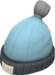 Painted Boarder's Beanie 7E7E7E Classic Soldier BLU.png