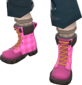 Painted Highland High Heels FF69B4 BLU.png