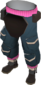 Painted Double Dog Dare Demo Pants FF69B4 BLU.png