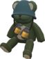 Painted Battle Bear 424F3B Flair Soldier BLU.png