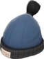 Painted Boarder's Beanie 141414 Classic Spy BLU.png